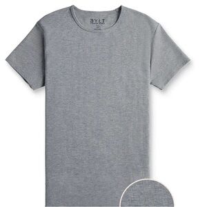 BYLT Thermal Short Sleeve Drop Cut - Heather-Grey / M